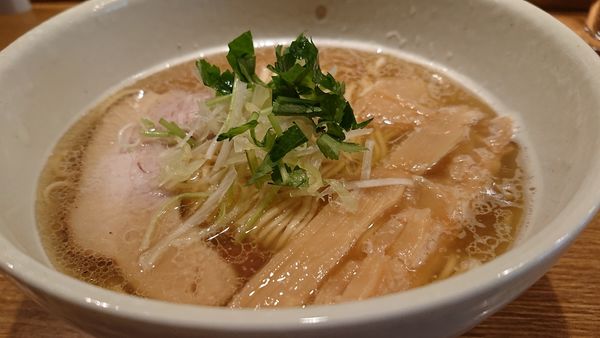 「イカ出汁ラーメン」@中華そば 桃李の写真