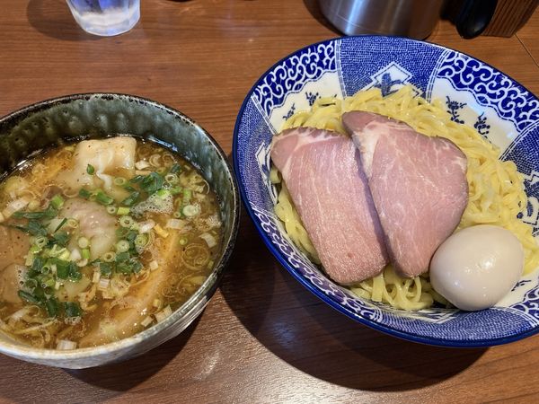 「特製つけそば(白)」@中華そば 虎桜の写真