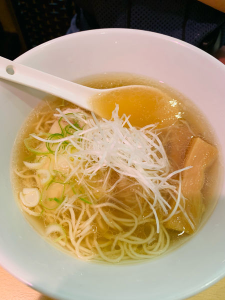 「塩ラーメン」@らーめん芝浜の写真