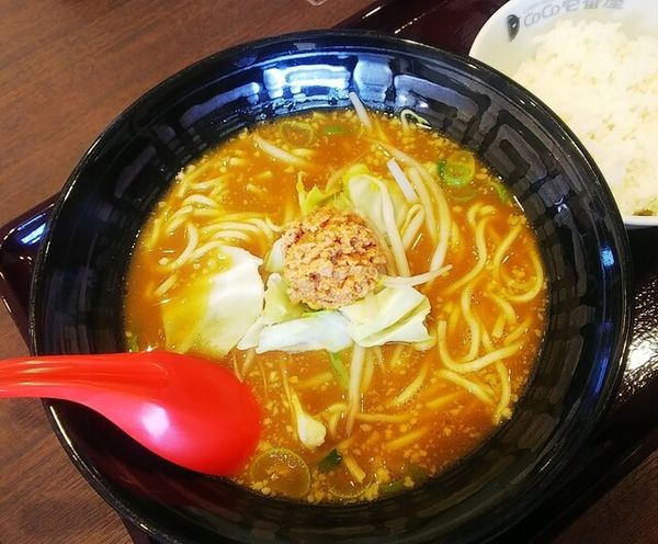 「うまこくカレーらーめん715円」@CoCo壱番屋 米沢金池店の写真