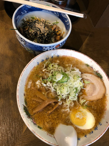 「元ラーメンぶためしセット」@蔵前元楽 総本店の写真