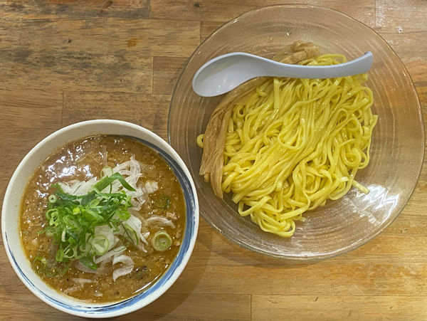 「パンチつけ麺」@流星軒の写真