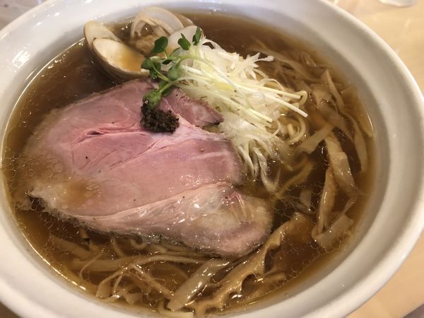 「蛤そば（醤油）」@麺屋壱心の写真