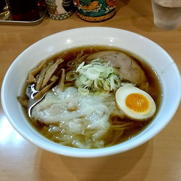 「ふわとろワンタンメン【限定】」@魂麺の写真