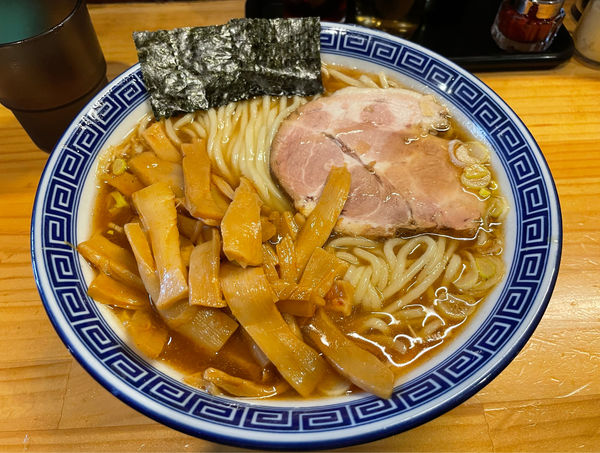 「竹の子中華そば」@魂の中華そばの写真