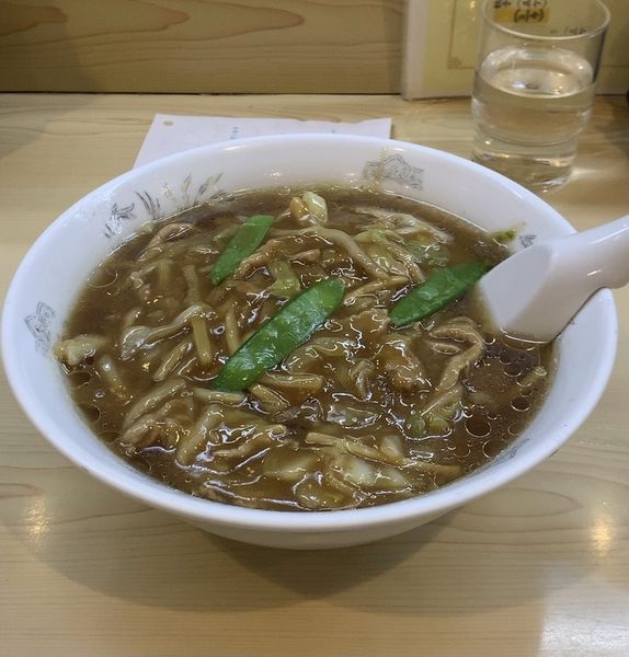 「肉糸湯麺」@ラーメン柵柵の写真