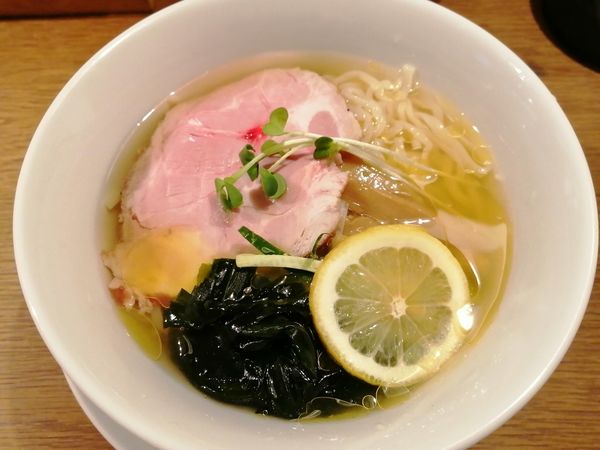 「冷やしイリコそば　880円」@中華そば 二階堂の写真