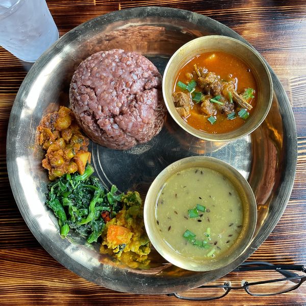 「マトンカナセット」@ヒマラヤン マルシ レストランの写真