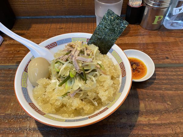 「氷結煮干鰮」@煮干鰮ラーメン圓 たま館店の写真