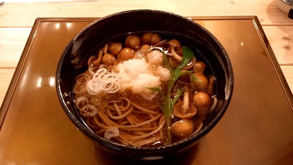 「なめこおろしそば」@邑南手打ち蕎麦 なごみ庵の写真