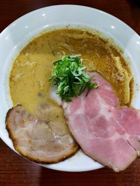 「豆乳ラーメン　850円」@麺処うきとみの写真