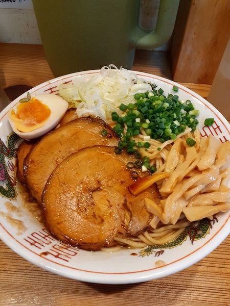 「油そば 卵トッピング」@ラーメン にっこうの写真