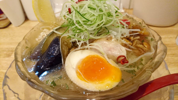 「【昼】1日15食限定：冷やしとりそば」@らーめん天神下 大喜の写真