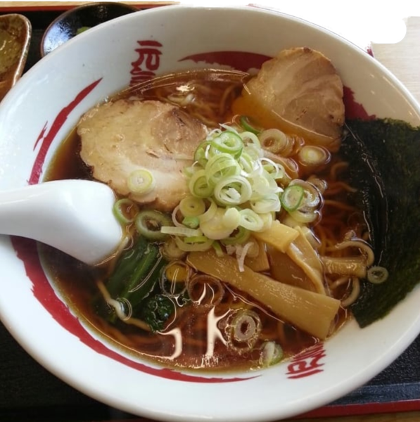 「元気らーめん」@元気らーめん 朝日店の写真