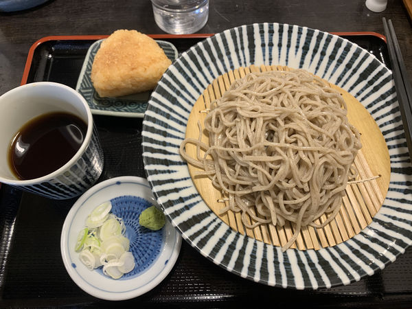 「もりそば 370円」@雷神の写真