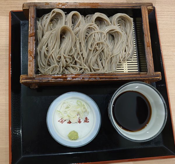 「へぎそば(850円)」@越後へぎそば処 赤城高原SA店の写真