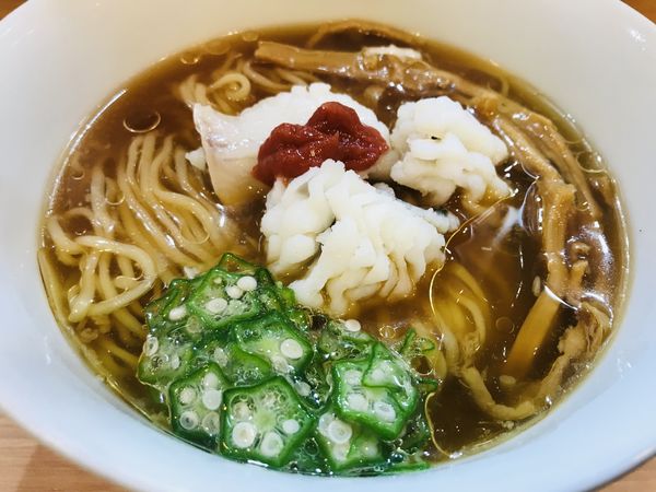 「冷やし鱧出汁らーめん 1,000円」@RAMEN ガモウスマイルの写真