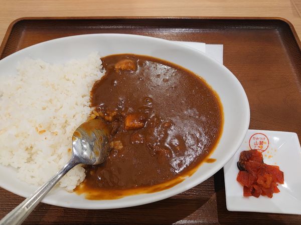 「コク旨ポークカレー(850円)」@赤城食堂の写真