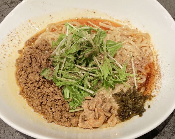 「汁なし坦々麺＋ニンニク」@タンタンタイガー 中野店の写真