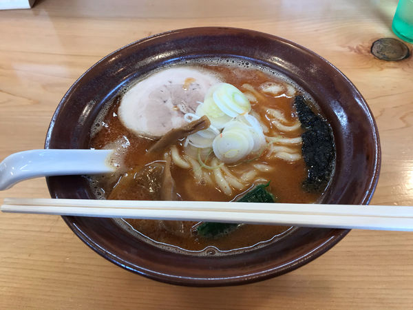 「エビ辛中華そば」@麺匠 とうぎょうの写真