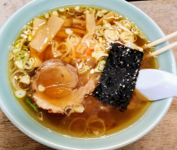 「ラーメン700円」@かしわや食堂の写真
