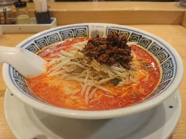 「担々麺(大辛)」@希須林 赤坂店の写真