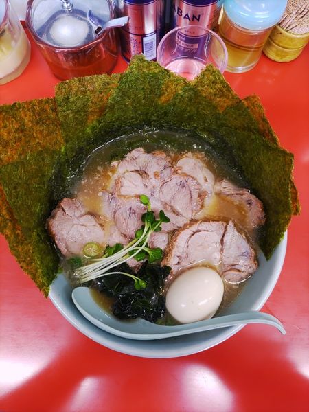 「チャーシューメン+味玉+のり」@ラーメンショップ 卒島店の写真