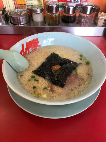 「朝ラー470円」@山岡家 越谷レイクタウン店の写真