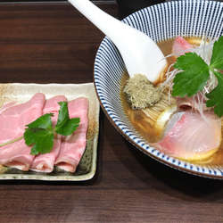 勘八そば特製トッピング