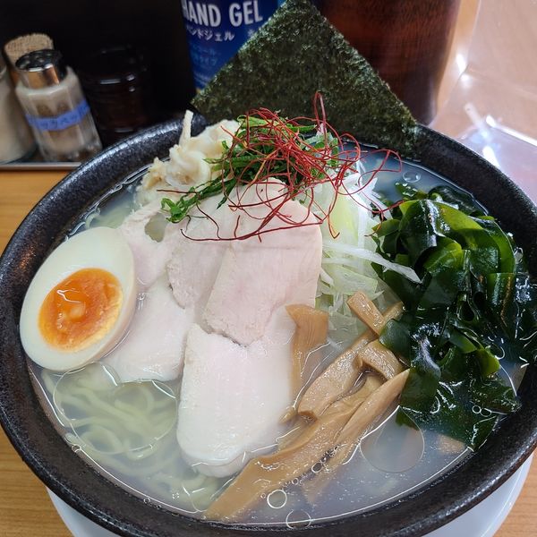 「北寄貝の冷やしそば　大」@中華そば 半ざわの写真