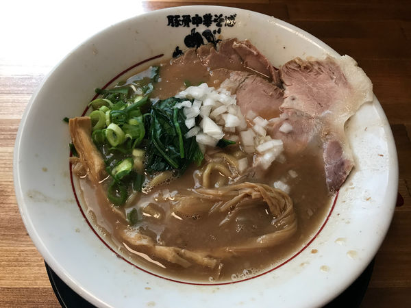 「豚骨中華そば」@豚骨中華そば がんたれの写真