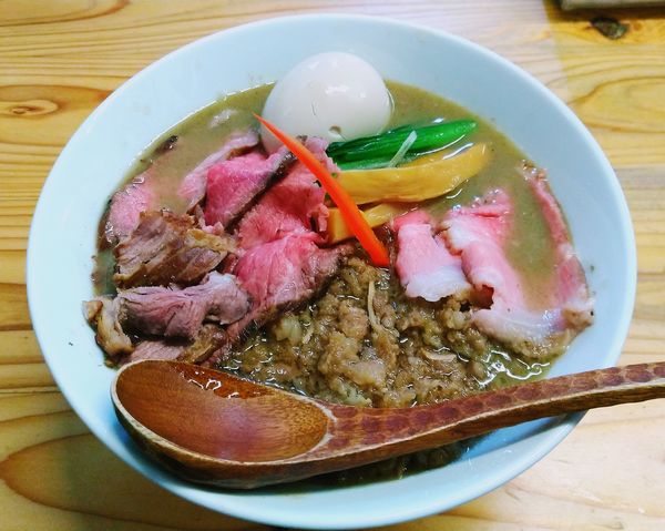 「こってりラーメン肉増したまご」@麺榮 王様のラーメンの写真
