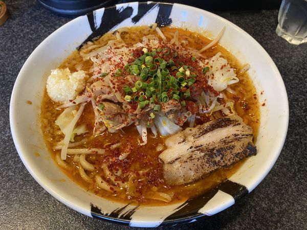 「旨辛豚そば_大辛」@麺屋とがし 龍冴の写真