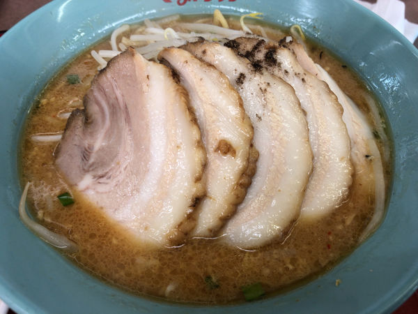 「味噌チャーシュー」@くるまやラーメン 浦和東大門店の写真