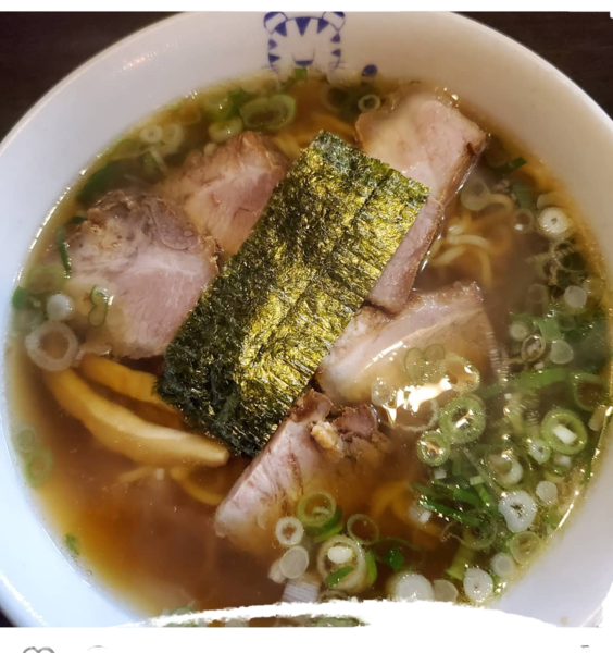 「中虎らーめん」@中華そば 虎矢の写真