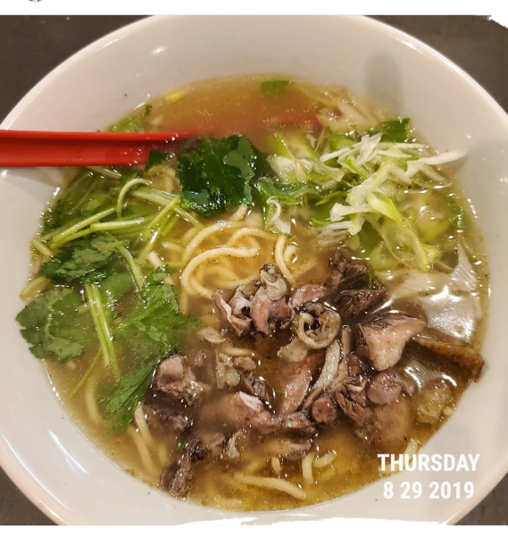 「炭鶏麺　塩 750円」@昭和食堂 小杉店の写真