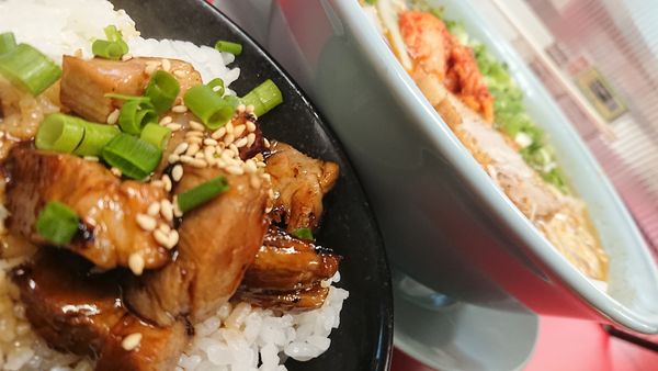「旨辛スタミナらーめん」@ラーメン山岡家 鶴ヶ島店の写真