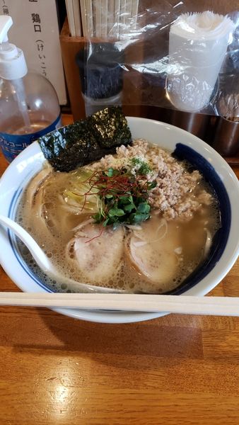 「塩鶏そば」@麺屋 鶏口の写真