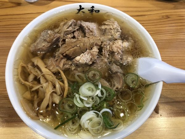 「マル徳チャーシューメン」@佐野青竹手打ちラーメン 大和の写真