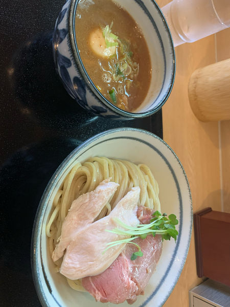 「鶏魚介のつけ麺 (大盛り)」@つけ麺 いな月の写真