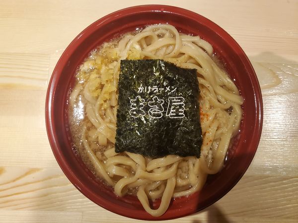 「かけらーめん」@かけラーメン まさ屋 渋谷店の写真