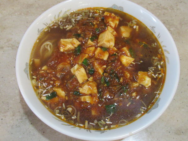 「麻婆豆腐麺(850円)」@龍華の写真