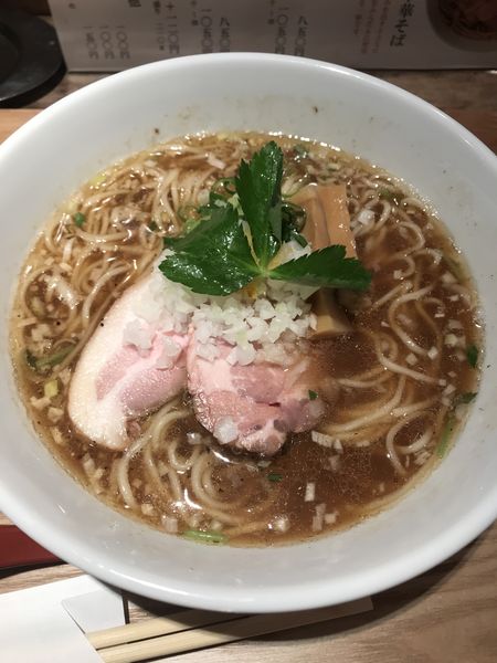 「節と煮干しの中華そば、醤油、並」@三馬路の写真