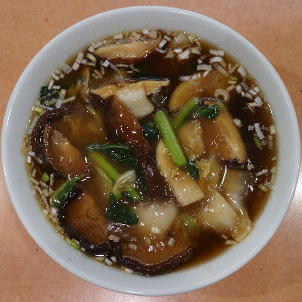 「しいたけそば　※香港麺を選択」@鳳林の写真