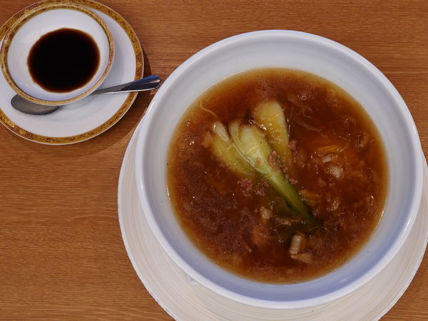 「８．ふかのひれ麺　魚翅麺」@銀座アスター 鎌倉賓館の写真