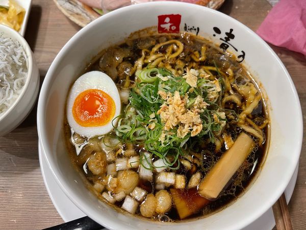 「有田ブラック＋もつ増し」@和dining 清乃 本店の写真