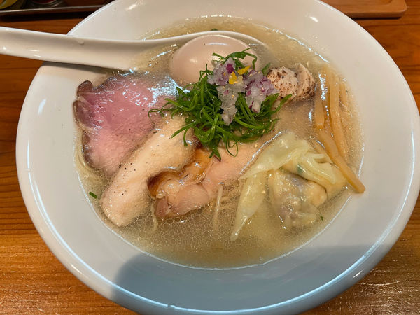 「特製塩そば」@麺処 源玄の写真