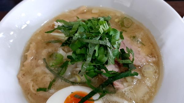 「鷄白湯（醤油）」@麺屋 縁 YUKARIの写真