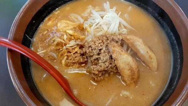 「北海道味噌らーめん」@麺場 田所商店 つくばささぎ店の写真