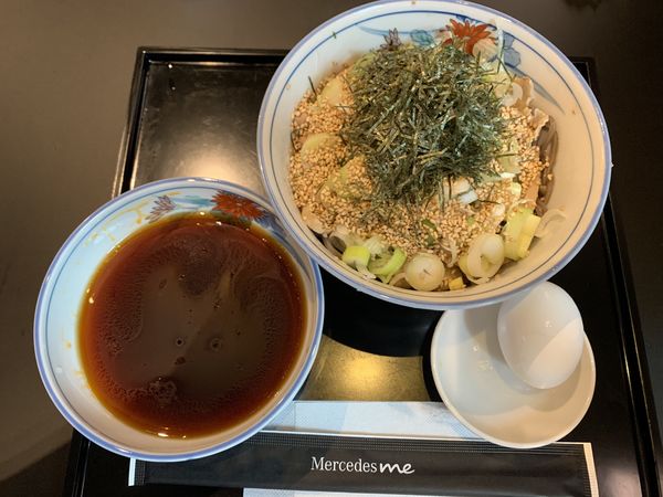 「冷たい肉そばsmall 750円」@The Minatoya Loungeの写真